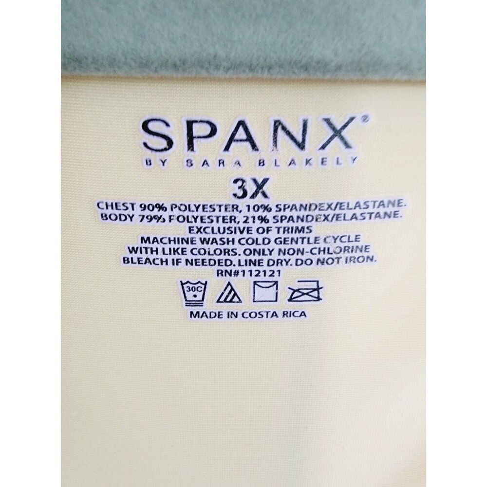 Spanx 3X Hide + Sleek Cami Shaper Beige‎ Nude Tank Top Women's Size 3X - Picture 3 of 5